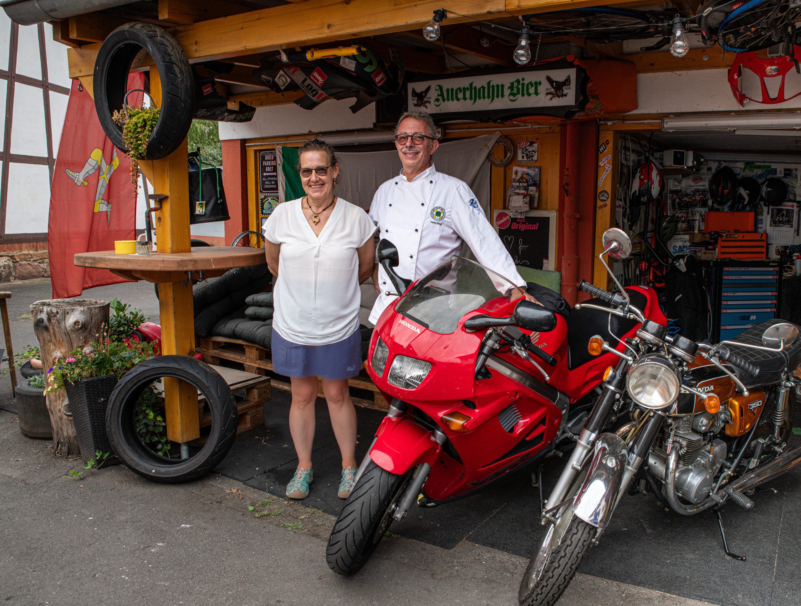Home-ihre Gastgeber Wir mit unseren Motorrädern